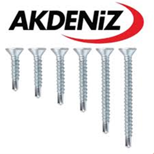 AKDENİZ 4.8X80 (200) MATKAP UÇLU VİDA (YHB MUV)
